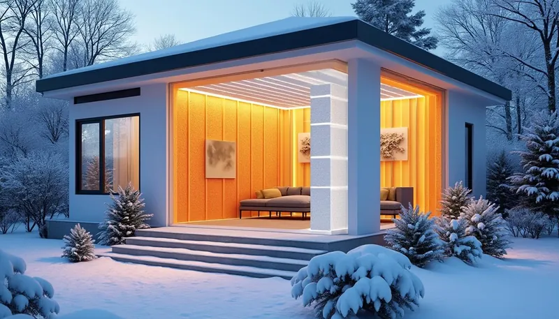 Can foam insulation reduce the need for heating systems?