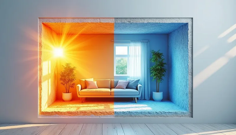 Is foam insulation effective for keeping homes cool in summer?
